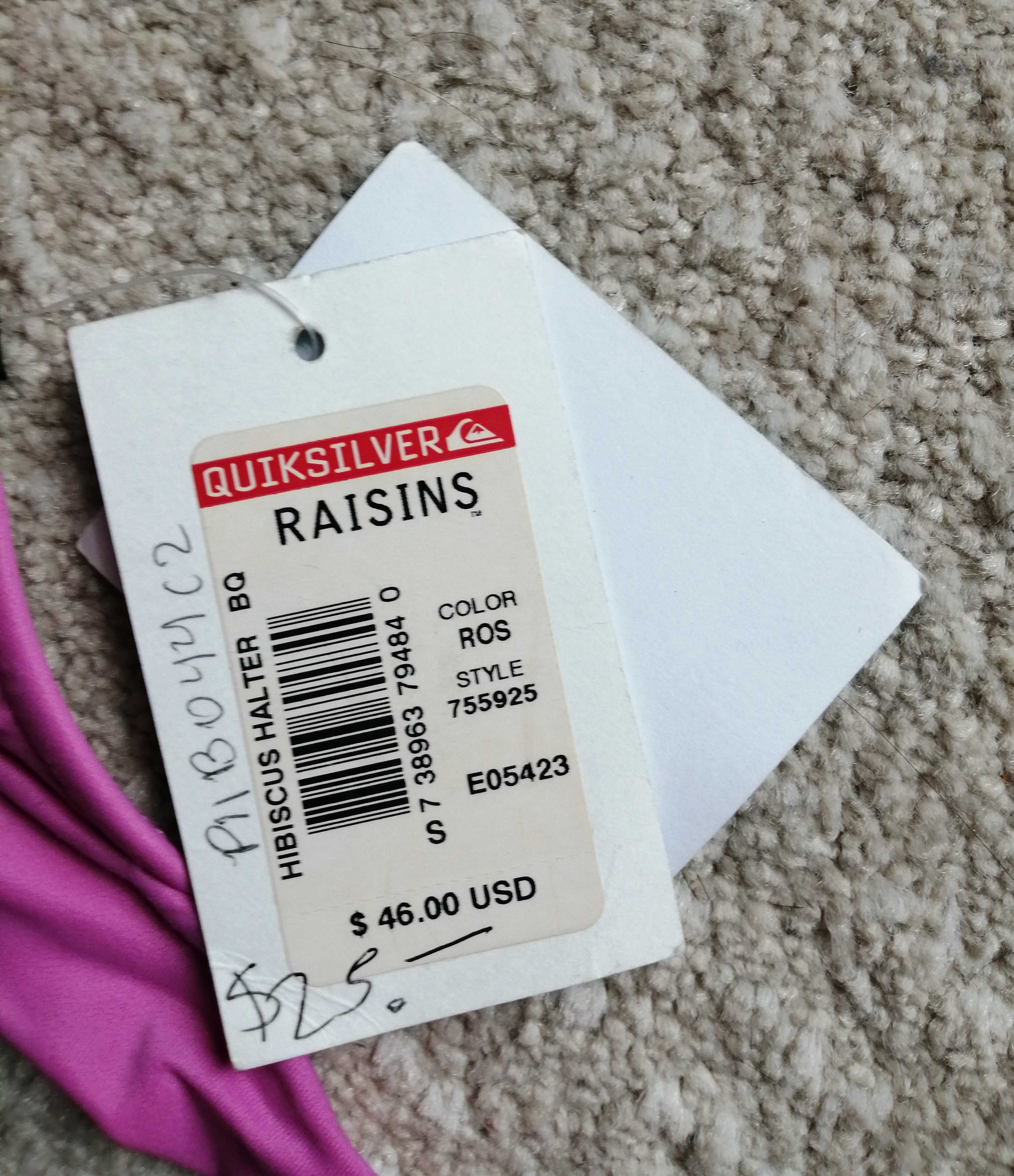 Roxy Raisins Quicksilve strój kąpielowy roz. S   nowy