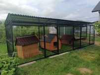 Kojec dla psa 3x2m super zagroda  panel 3D