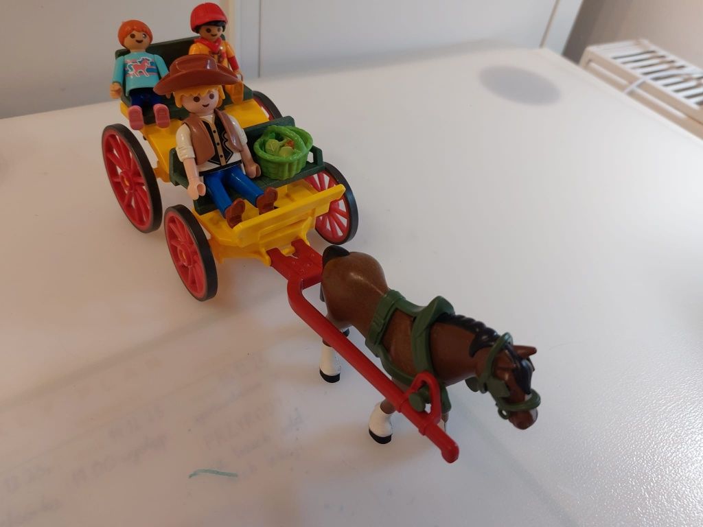Playmobil 6932 bryczka koń