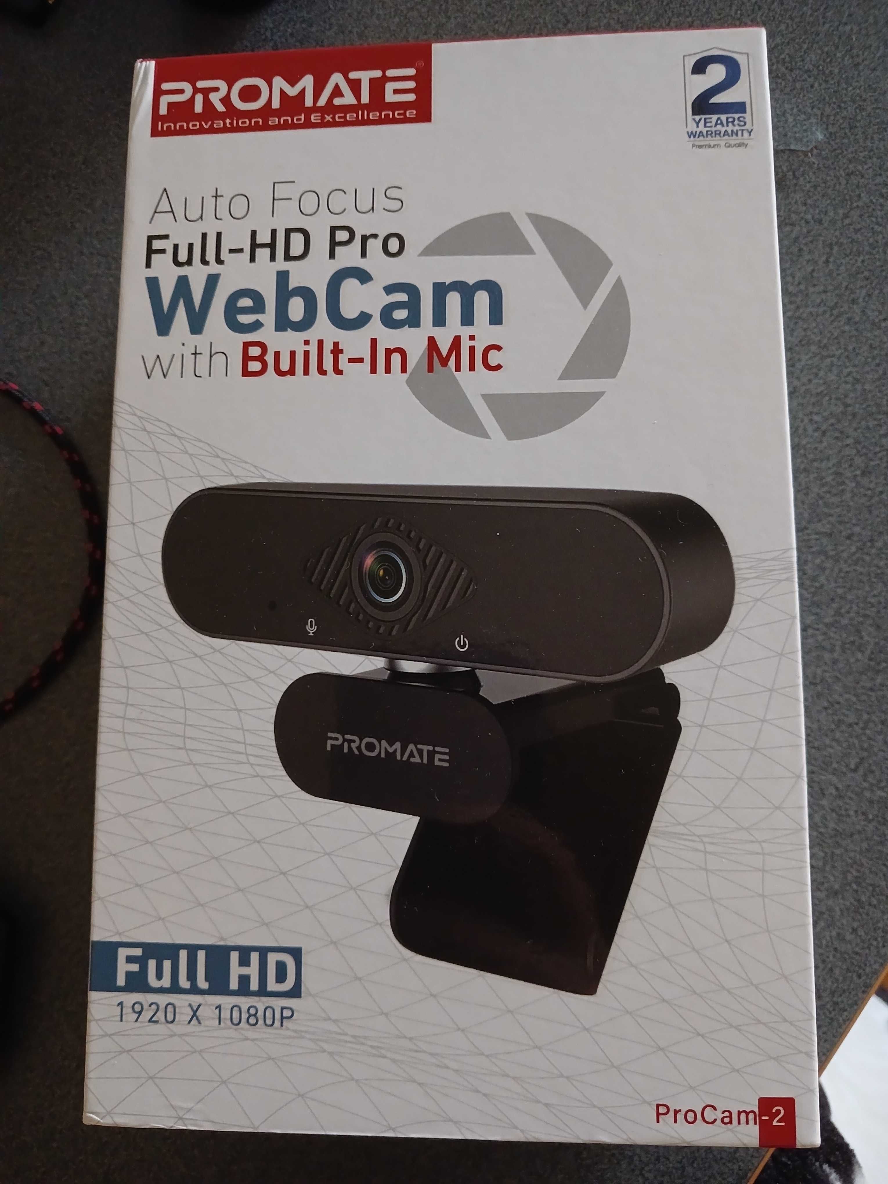 Продам Веб-камеру Promate ProCam-2 FullHD USB Black