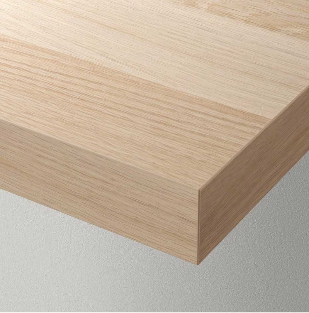 Prateleiras LACK IKEA cor Bétula 1,90x26cm