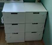 Komoda NORDLI Ikea biała