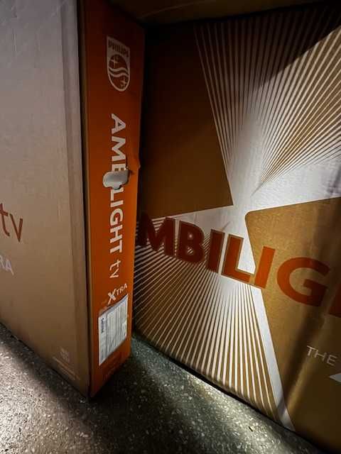 Telewizor QD MiniLED Philips 55PML9019/12 55" Nowe, uszkodzone kartony
