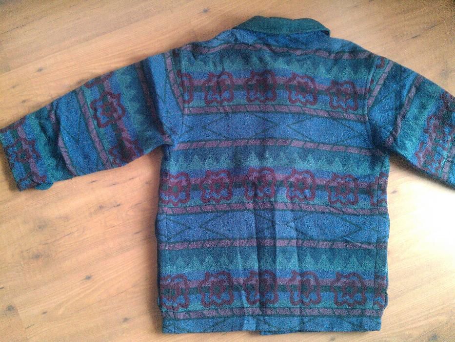 Kurtka męska wiosenna jesienna, wełna, r. L-XL, 176 cm