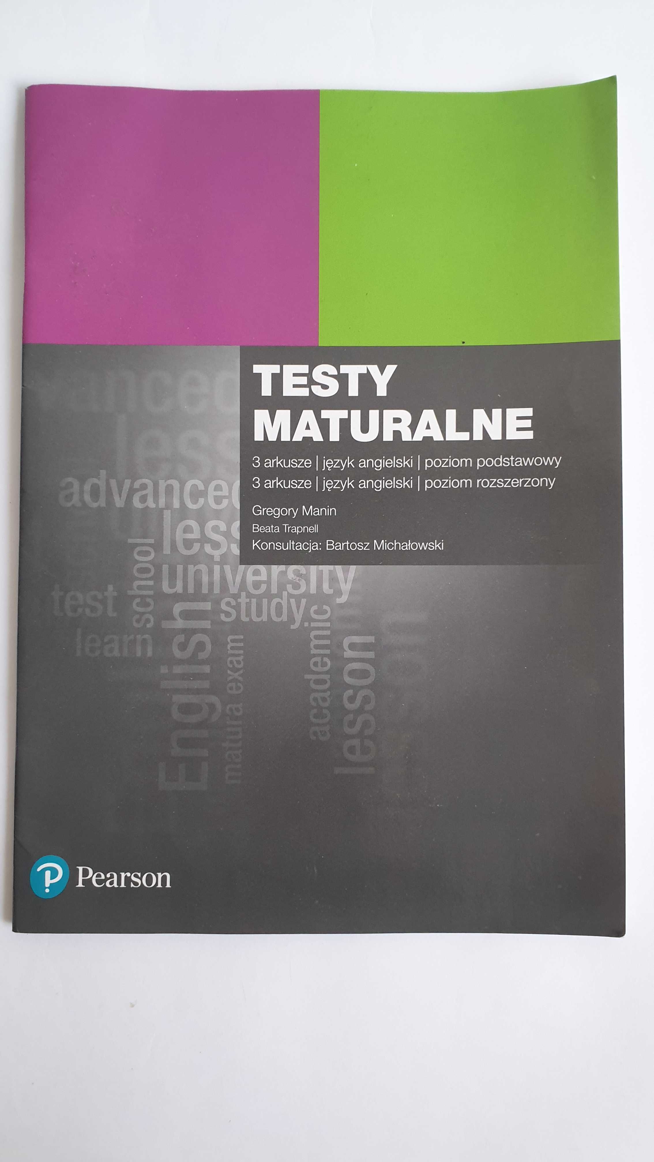 Repetytorium maturalne z języka angielskiego Testy maturalne PEARSON