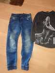 Bluza i joggery na 122/128