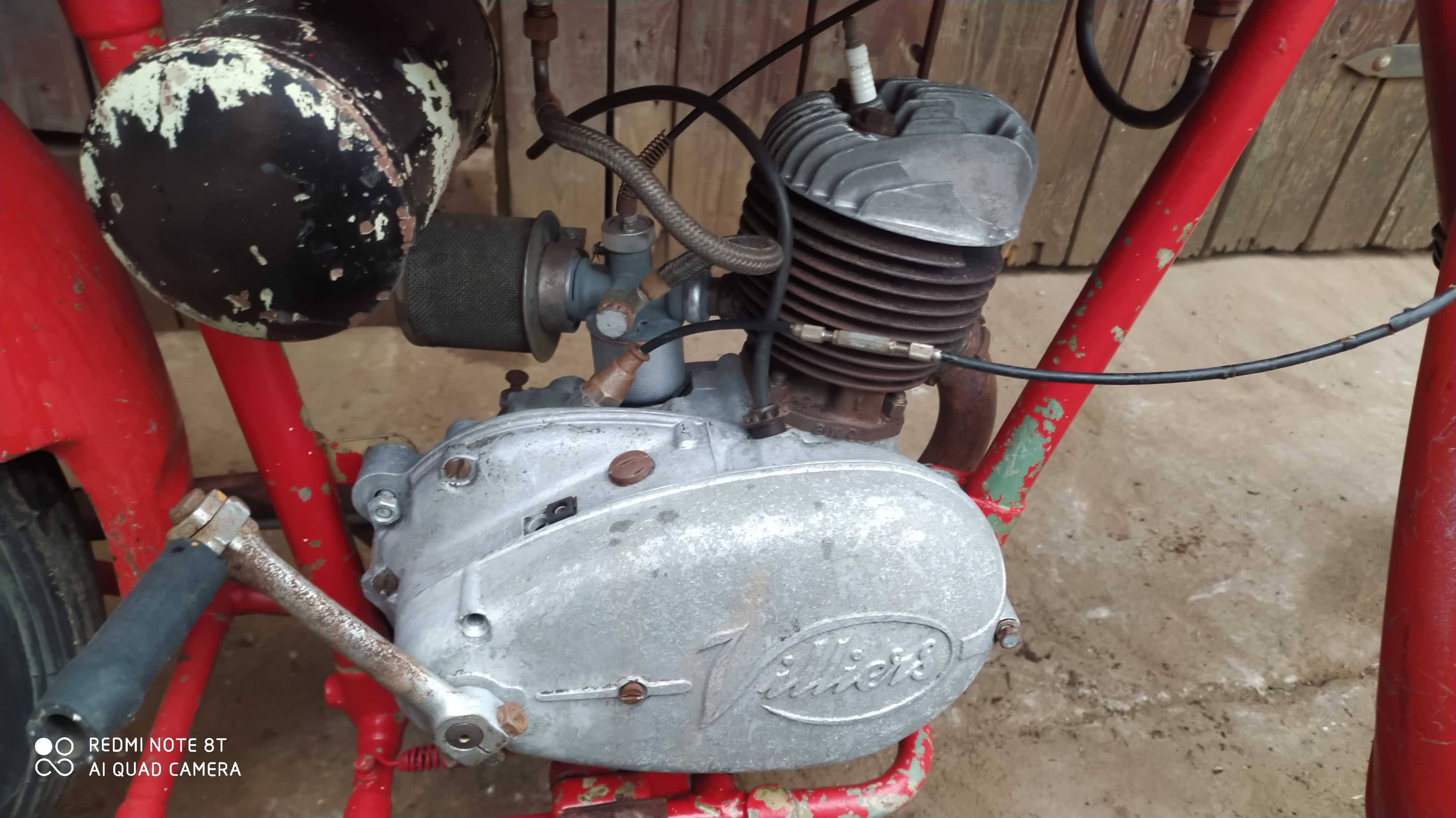 EXCELSIOR zabytkowy  motocykl 1957  silnik Vilersa  nie Junak awo bmw