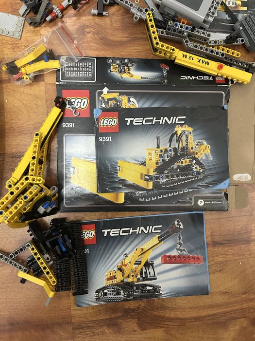 3 zestawy lego technic