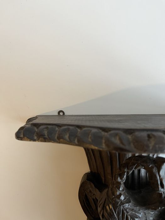 peanha mísula em madeira