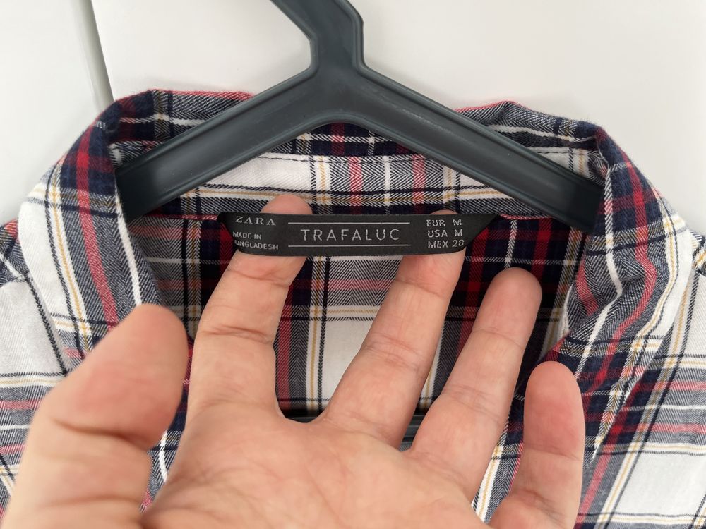 Camisa xadrez - ZARA