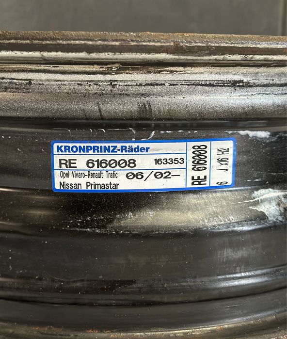 Диски 5х118 R16 Renault Trafic,Opel Vivaro