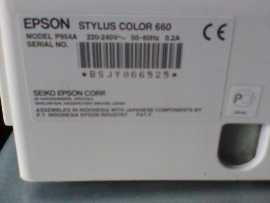 Цветной принтер Epson Stylus Color 660