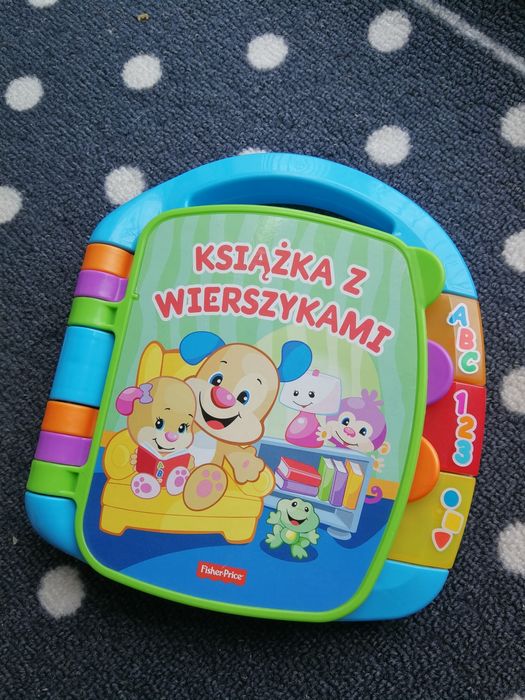 Książka z wierszykami Fisher Price