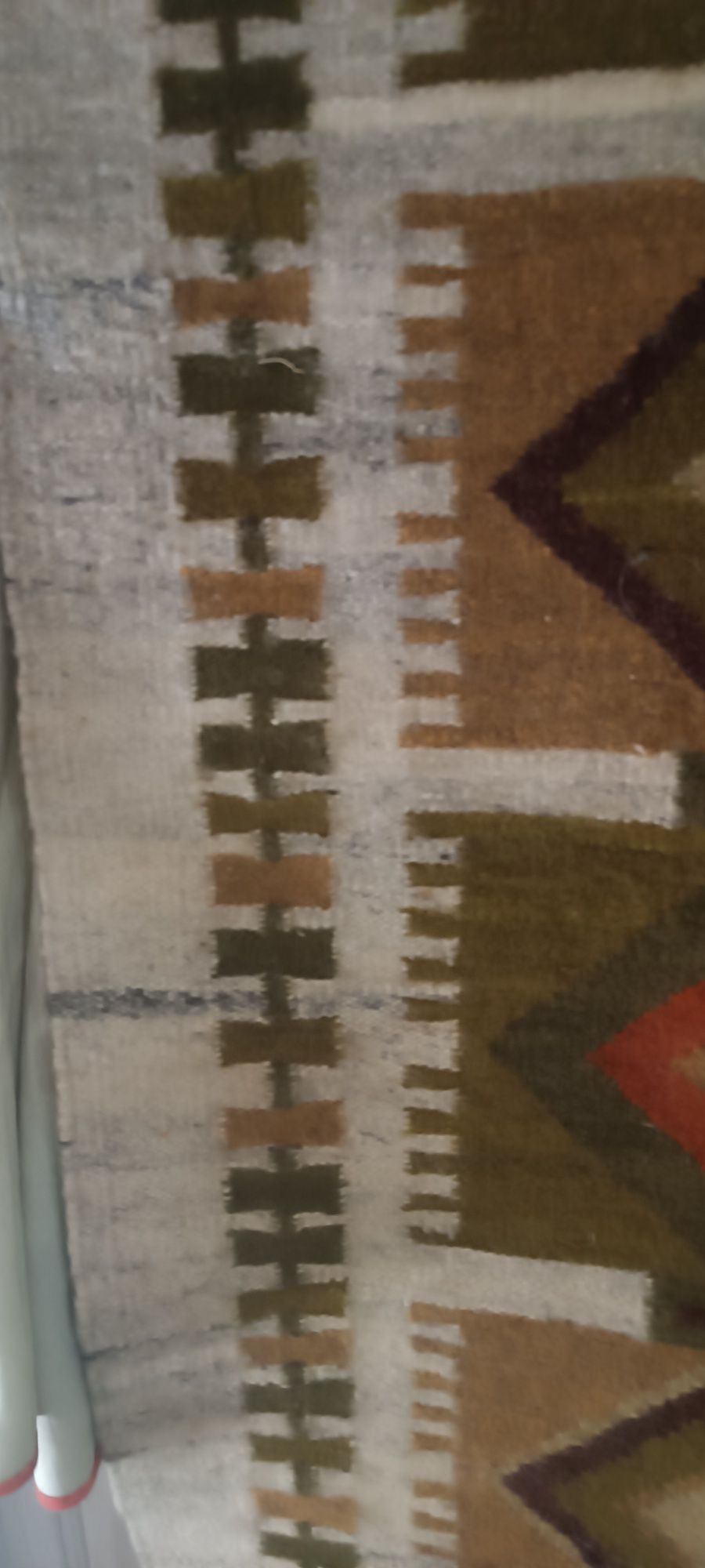 Dywan, kilim wełniany, art deco