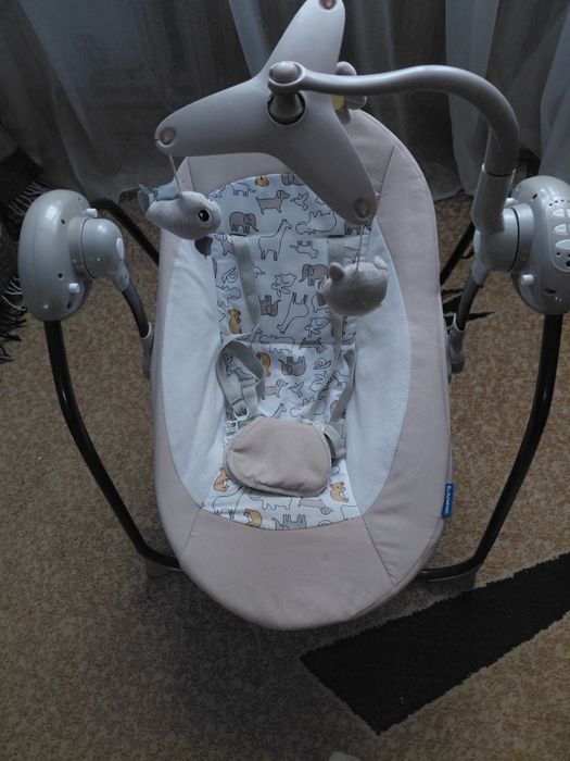 Заколисуючий центр ME 1075 TEDDY Beige Animals