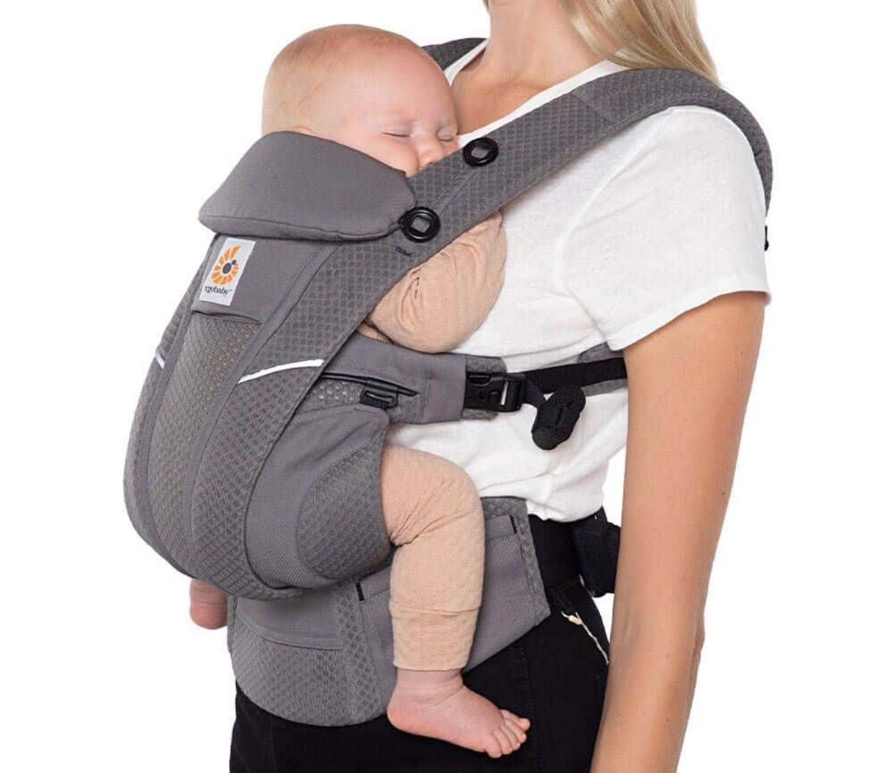 Ergobaby Omni Breeze Cinza Pérola - Mochila Portabebé