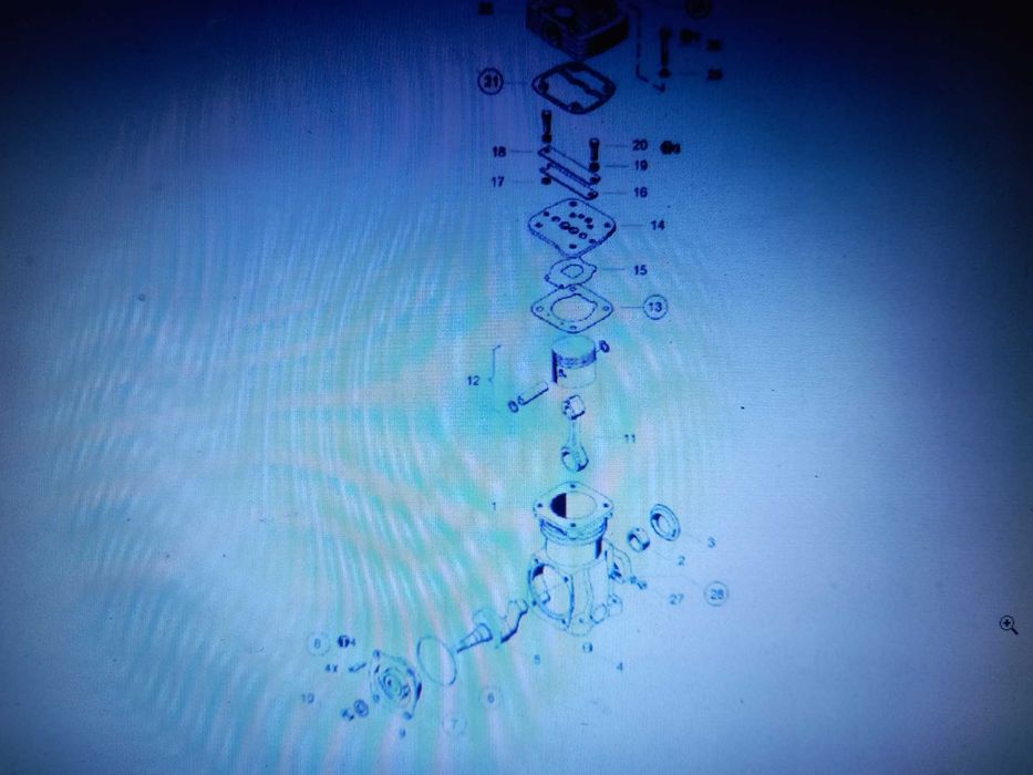 Zestaw naprawczy sprężarki powietrza WABCO JOHN DEERE