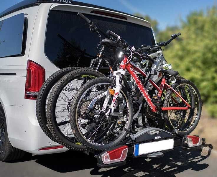Bagażnik platforma rowerowa na hak 3 4 rowery THULE EuroWay Wypożyczę