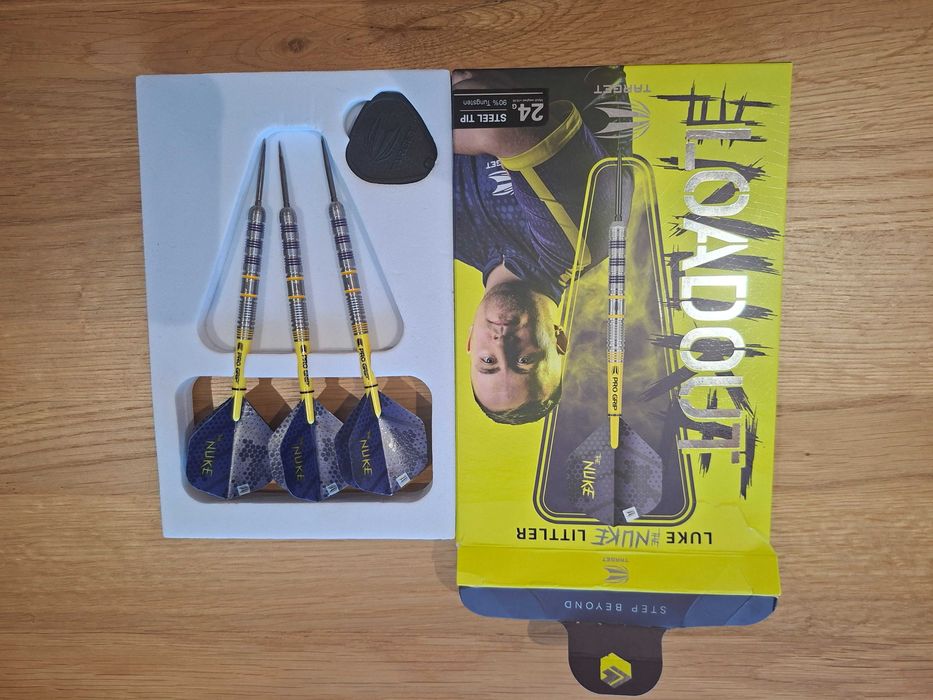 Rzutki lotki dart Target Luke Littler Loadout Swiss Point 90% 24g 3szt