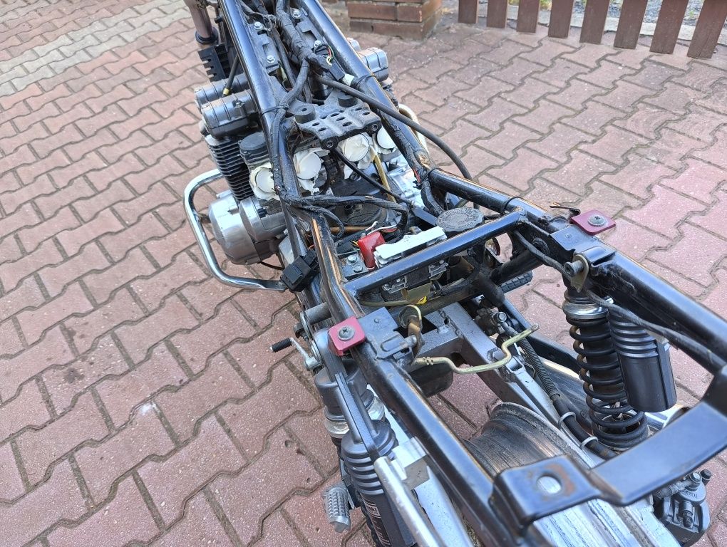 Części kawasaki zephyr 550 750 silnik wydech lagi wiązka moduł zacisk