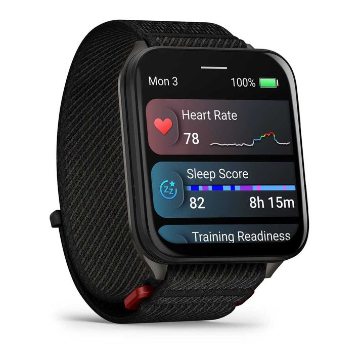 Годинник Garmin Venu X1 Black Slate Titanium Caseback ComfortFit N. Bd