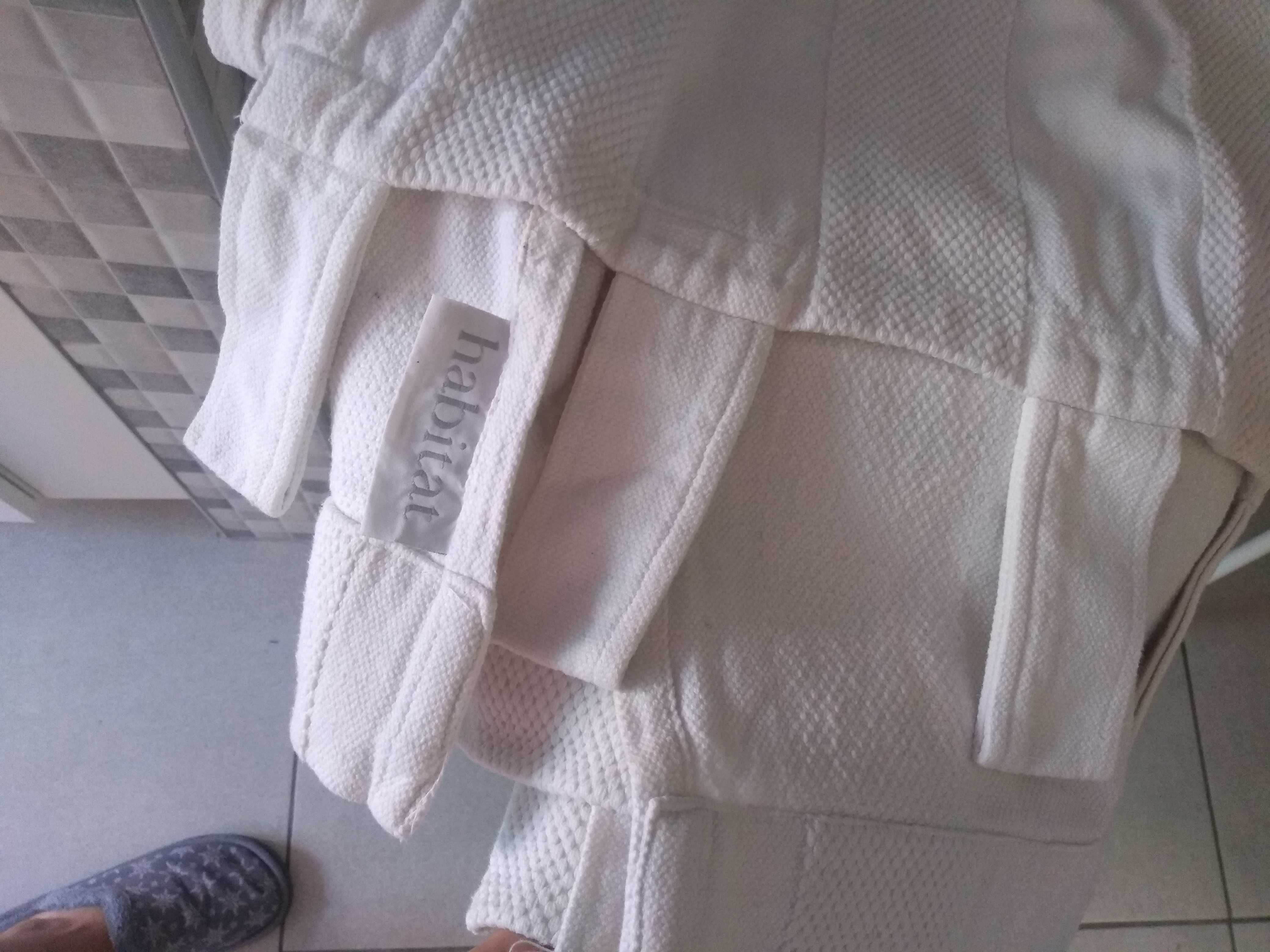 1 cortina em algodão
