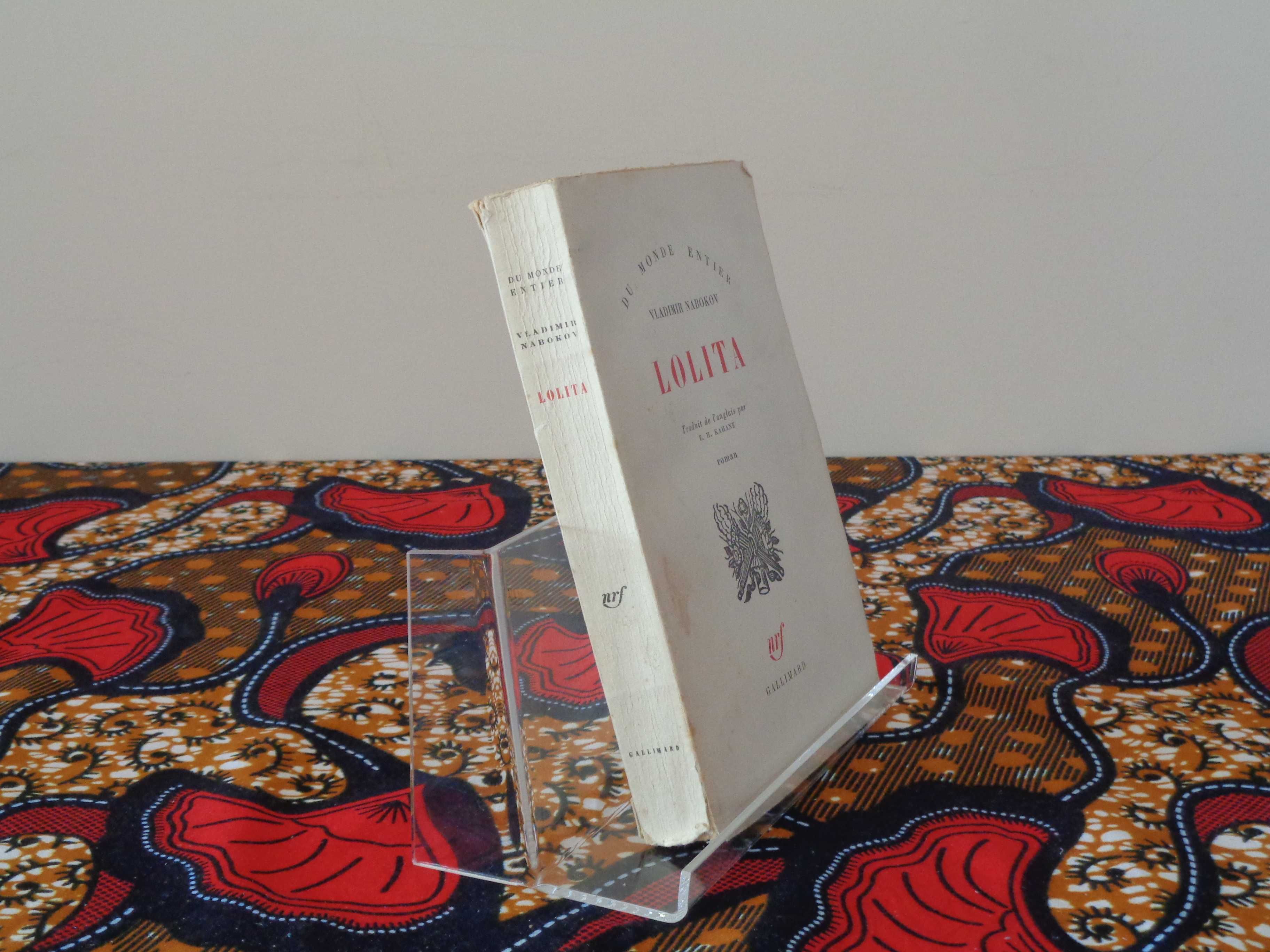 Lolita. Vladimir Nabokov. Ed. Original. Primeiro Ano. Gallimard. 1959.