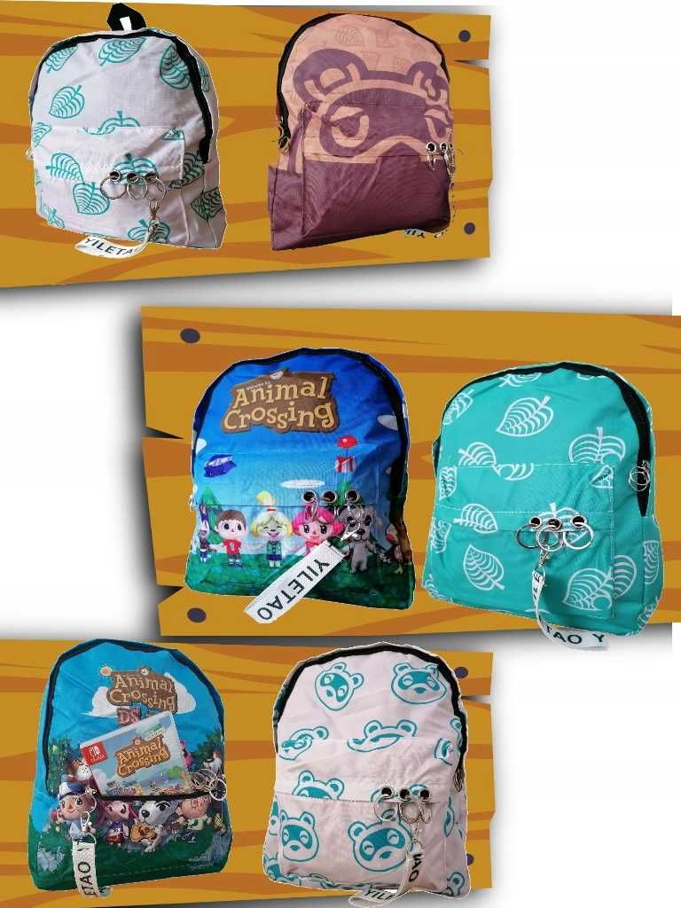 Plecak szkolny , przedszkolny Animal Crossing