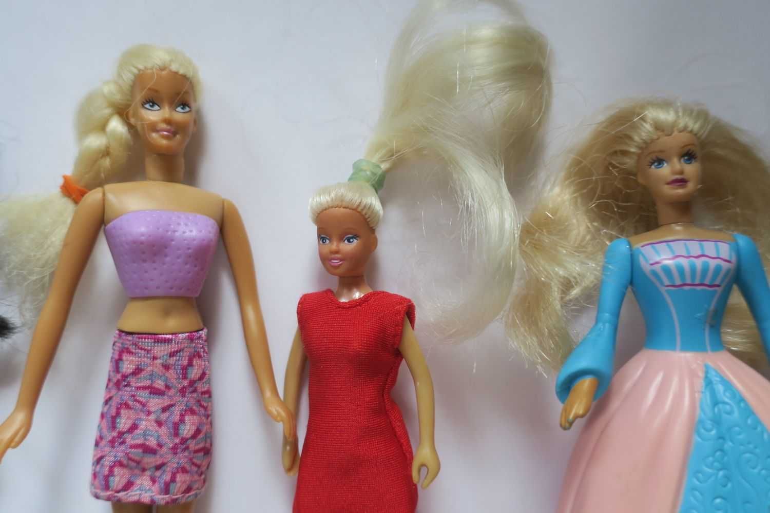 Zestaw 6 szt Vintage laleczka Mini Barbie Mattel