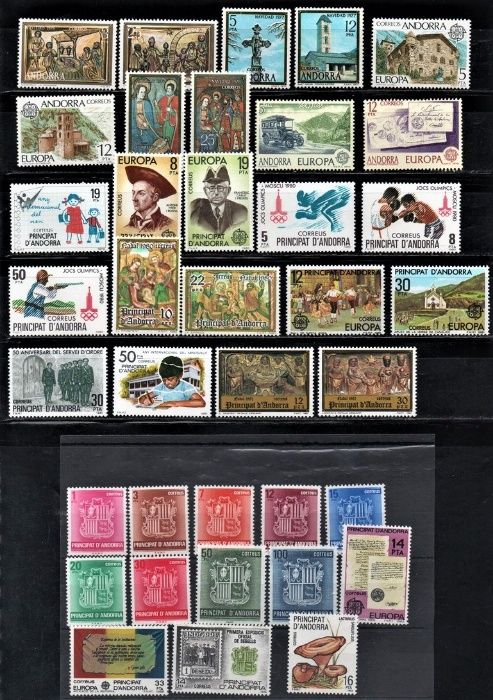 Andorra MNH**-kolekcja! GRATIS WYSYŁKA!