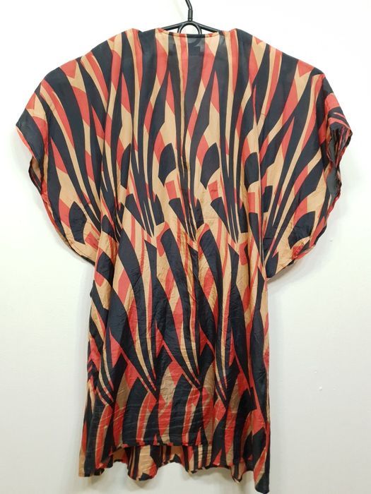 Lekka tunika sukienka jedwabna Snob S'nob L 100% jedwab silk
