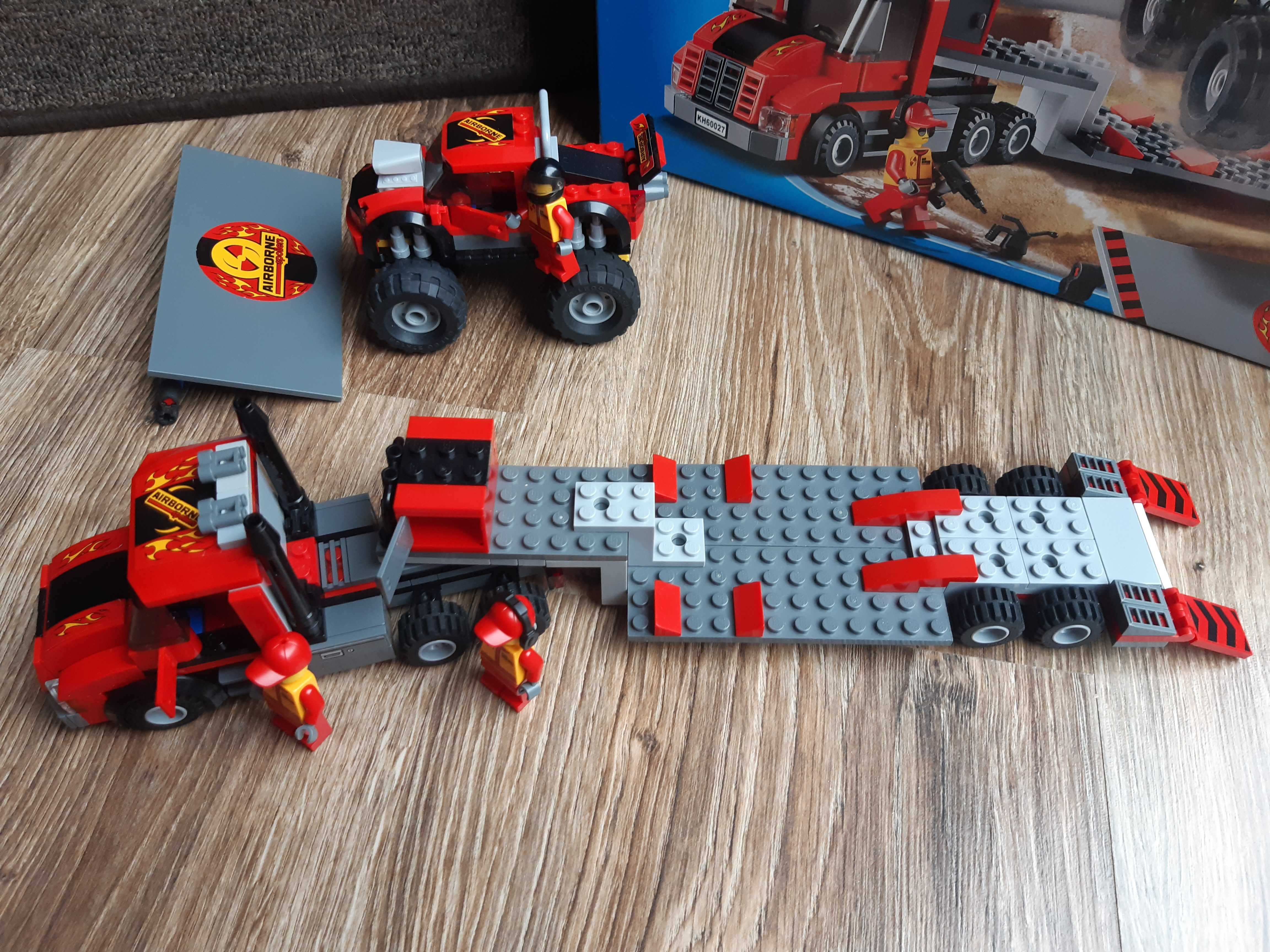 LEGO CITY  60027 Transporter Monster Trucków.