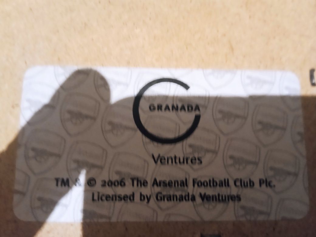 Obraz Arsenal szkło Emirates Stadium licensed Granada Ventures 2006r