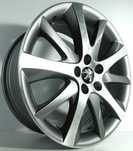Felgi aluminiowe Peugeot oryginalne 7.5" 18" 5x108 ET 49