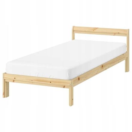 Rama łóżko Ikea neiden sosnowe