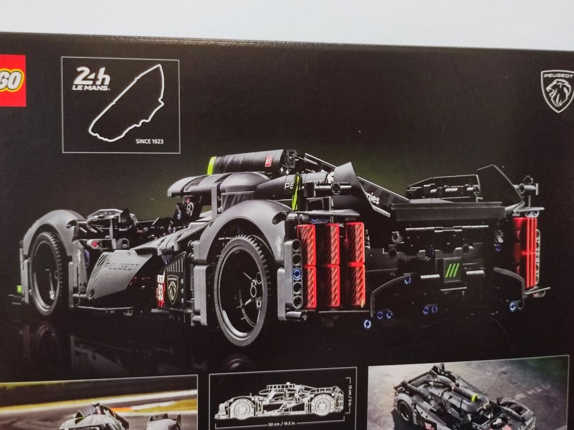 LEGO Technic 42156 PEUGEOT 9X8 24H Le Mans Hybrid Hypercar - SELADO