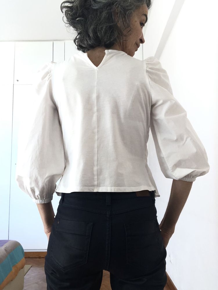 Blusa 100% algodão orgânico