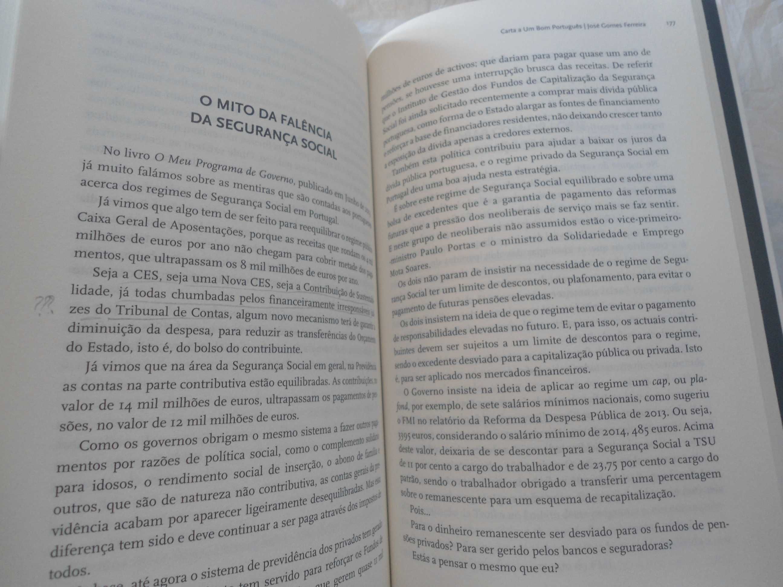 Carta a Um Bom Português por José Gomes Ferreira