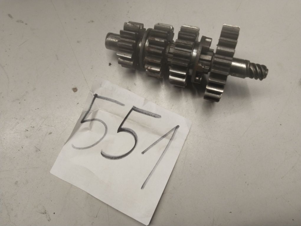 Jawa 353 jawa 250 wałek pośredni skrzyni biegów + tryby kpl