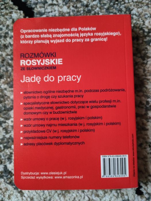 Rozmówki rosyjskie ze słowniczkiem. Jadę do pracy