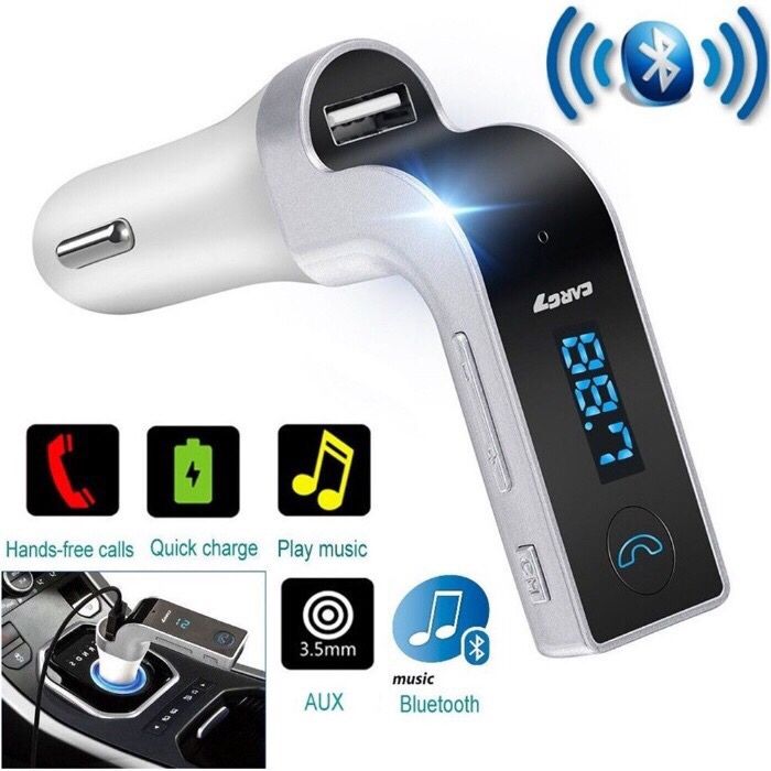 автоМобильный FM трансмиттер модулятор carG7 FM Bluetooth дляАвто вCar