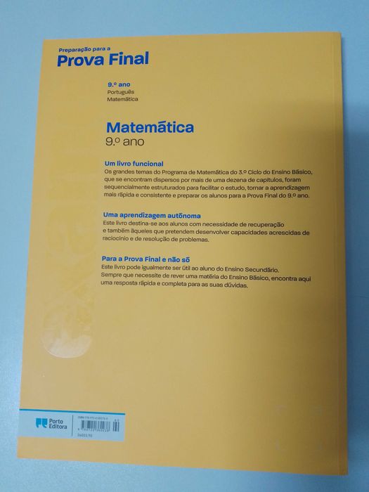 Livro de Preparação para a Prova Final 9° ano Matemática
