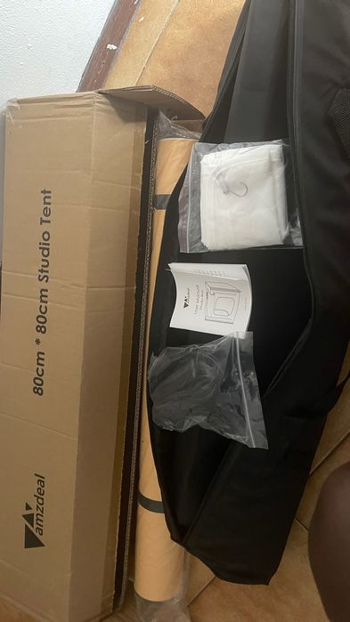 Estúdio fotográfico portátil Amzdeal 80cm*80cm