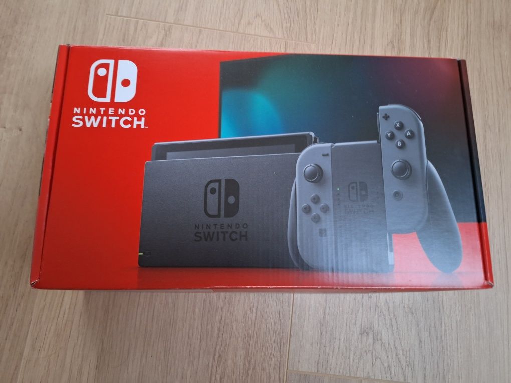 konsola Nintendo Switch szare joy-cony (czerwone pudełko)