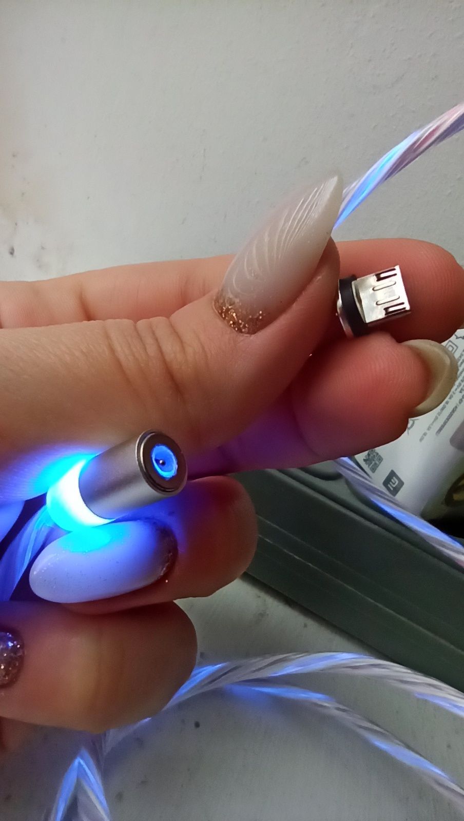 Магнитный кабель micro-usb, USB