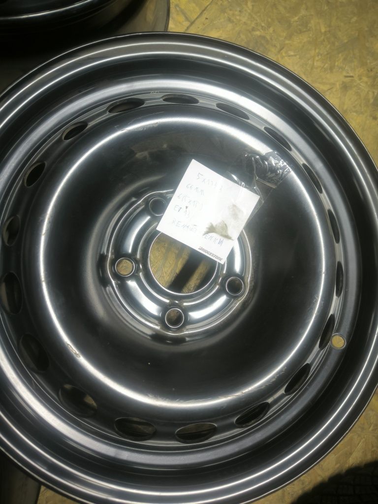 Nowe felgi stalowe renault Scenic 6,5j x 15 cal et 43 KBA 43816i