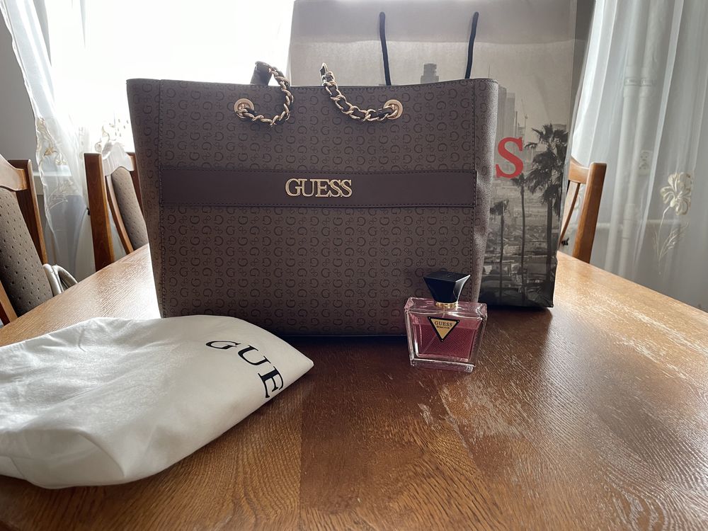 Guess zestaw torba i perfumy