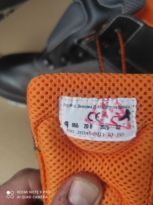 Trzewiki robocze męskie PPO r. 47