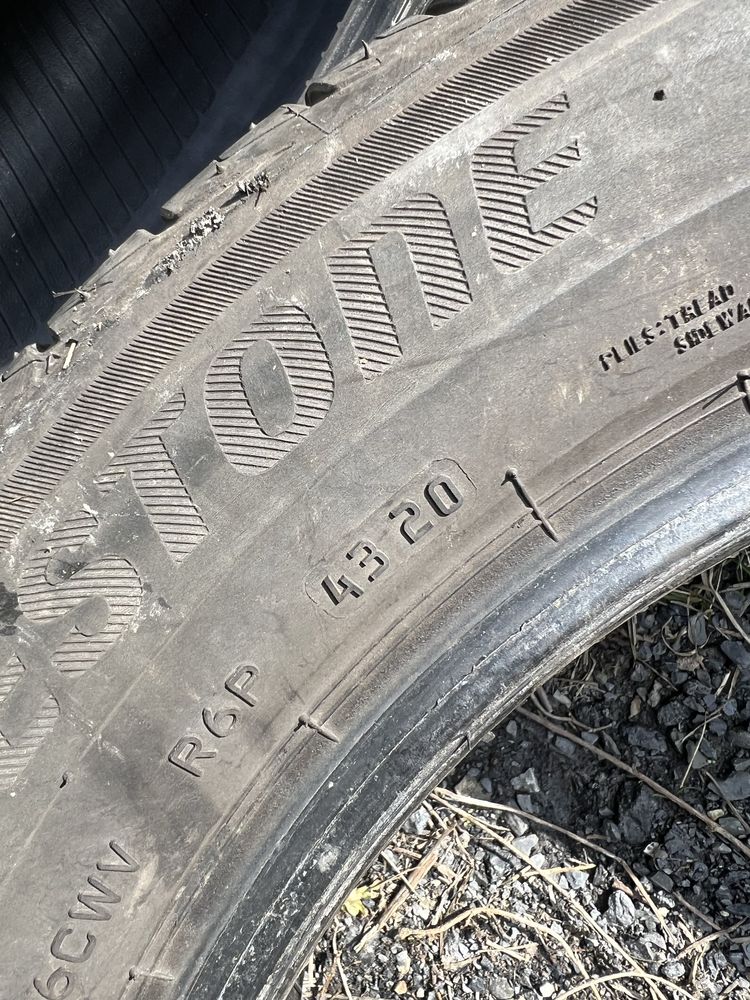 2xopona letnia BRIDGESTONE w rozmiarze 195/60 R16