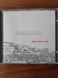 CD Amália-Com que voz - Edição Valentim de Carvalho.